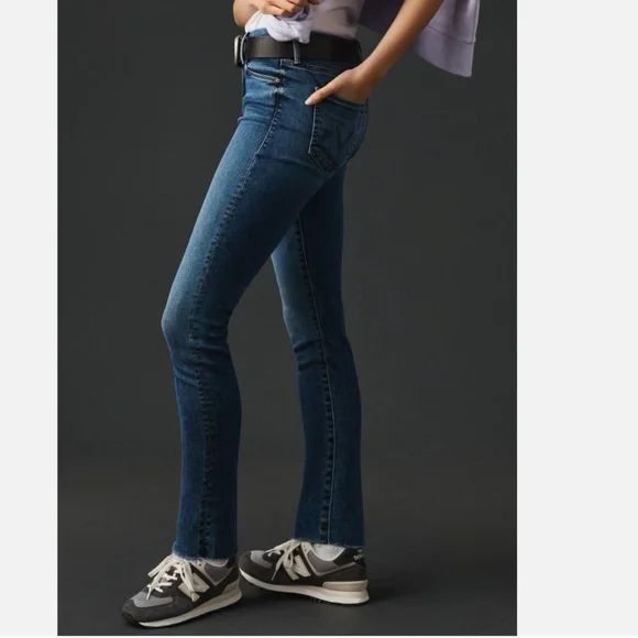 MOTHER Denim The Looker Ankle Fray - Picture 3 of 10